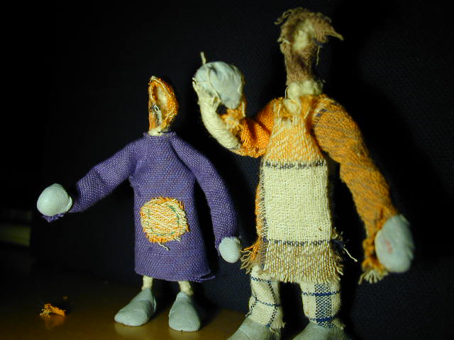 man and woman